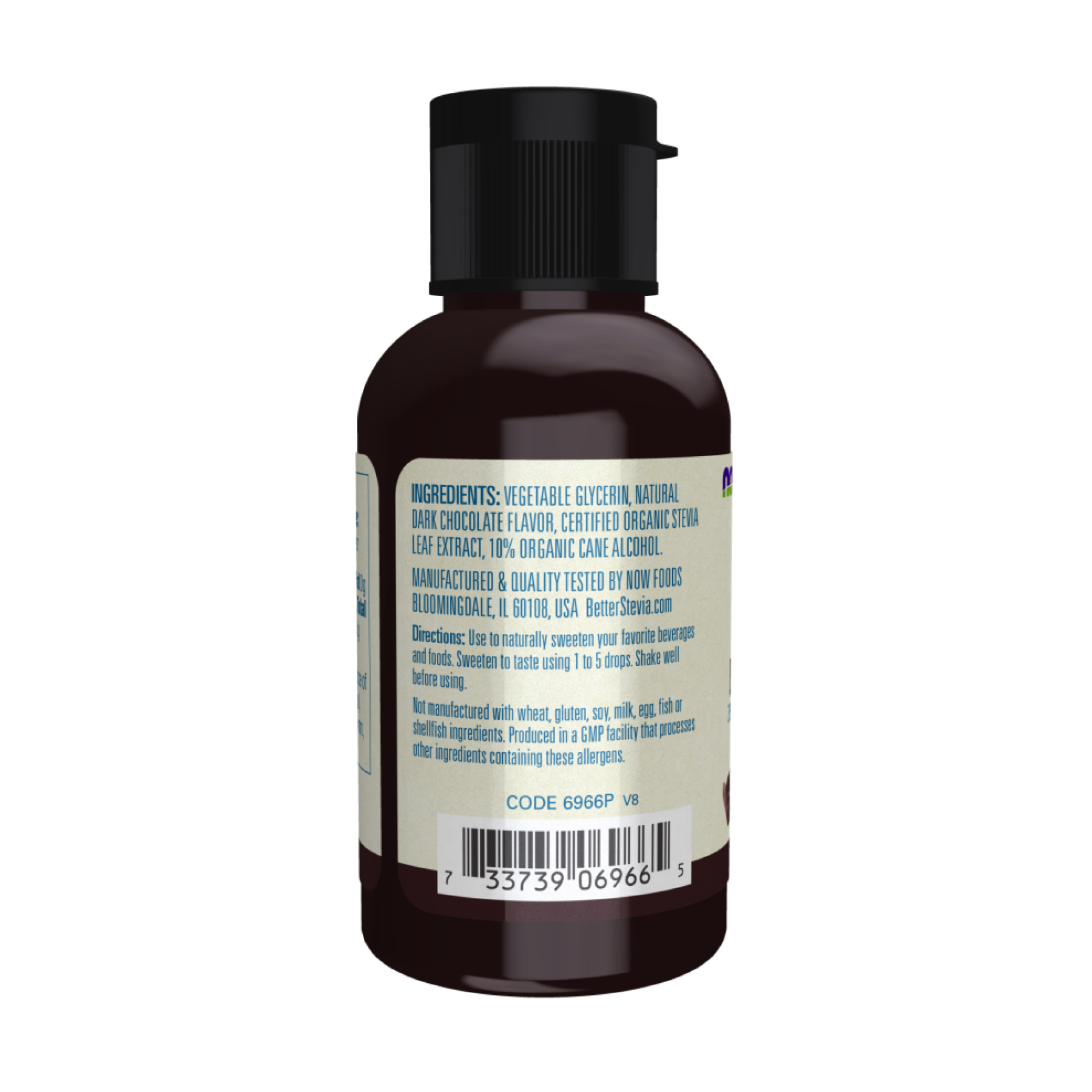 BetterStevia® Liquid - 59ml Dark Chocolate - Зображення 3