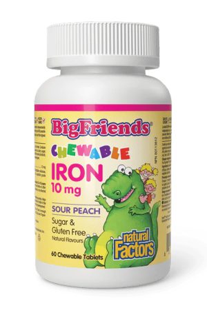 BigFriends Chewable Iron 10 mg - 60 tabs