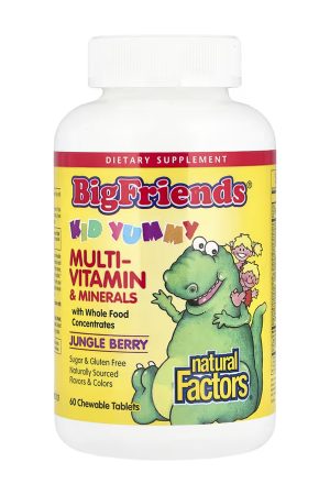 BigFriends Chewable Multivitamin & Minerals - 60 tabs