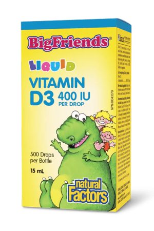 BigFriends Liquid Vitamin D3 400 IU - 15ml