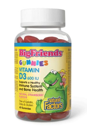 BigFriends Vitamin D3 Gummies 600 IU - 60 gummies