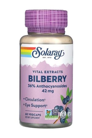 Bilberry Berry Extract 42mg - 60 vcaps