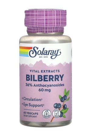 Bilberry Berry Extract 60mg - 60 vcaps