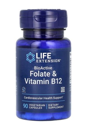 BioActive Folate & Vitamin B12 - 90 vcaps