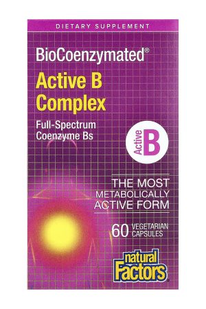 BioCoenzymated Active B Complex - 60 caps