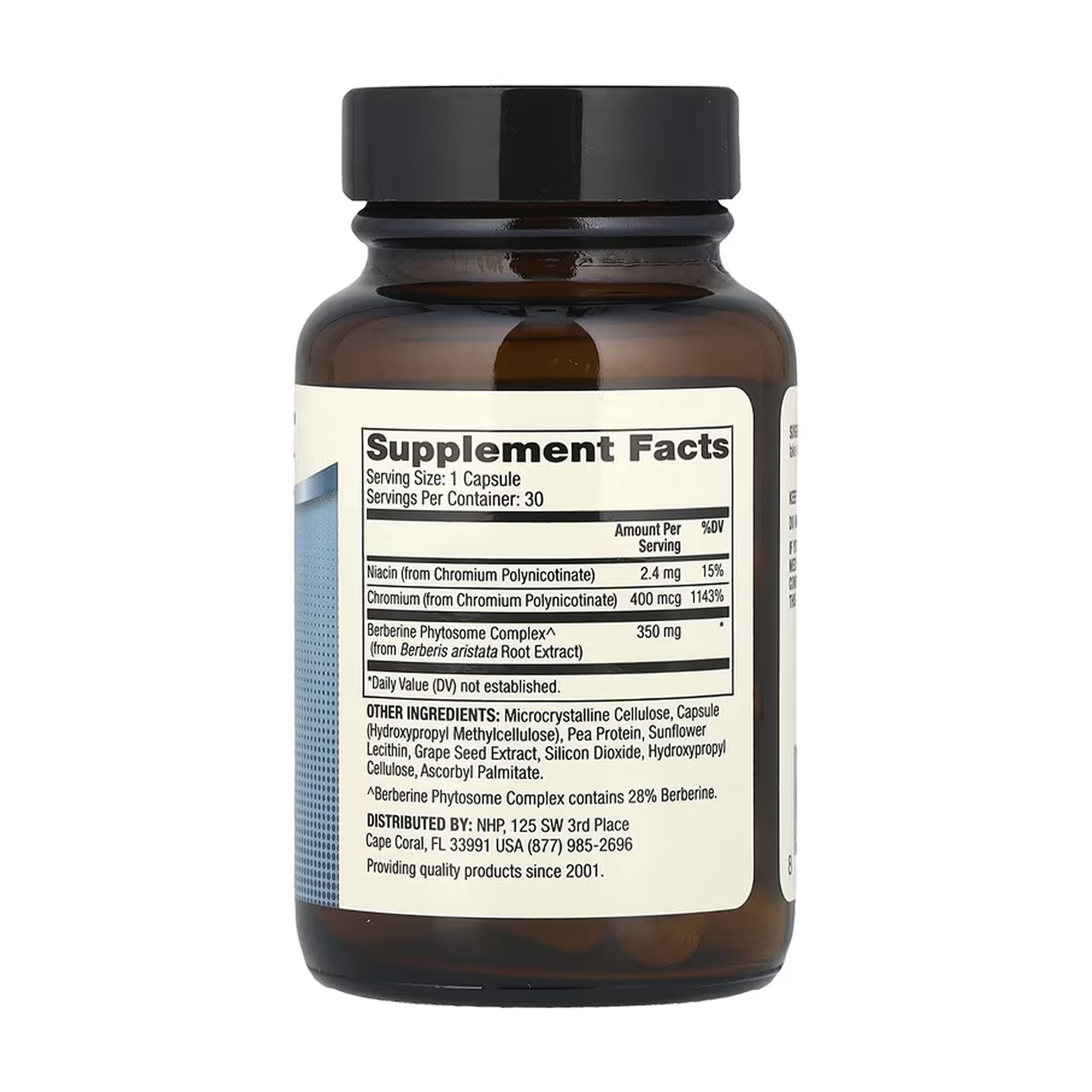 BIOTHIN® Berberine with Chromium - 30 caps - Зображення 2