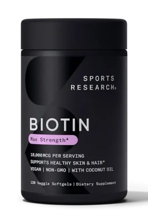 Biotin 10,000mcg - 120 veg softgels
