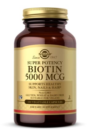 Biotin 5000mcg - 100 vcaps