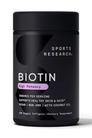 Biotin 5000mcg - 120 veg softgels