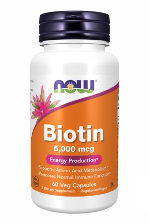 BIOTIN 5000mcg - 60 vcaps