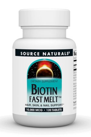 Biotin Fast Melt 10000 mcg - 120 tabs