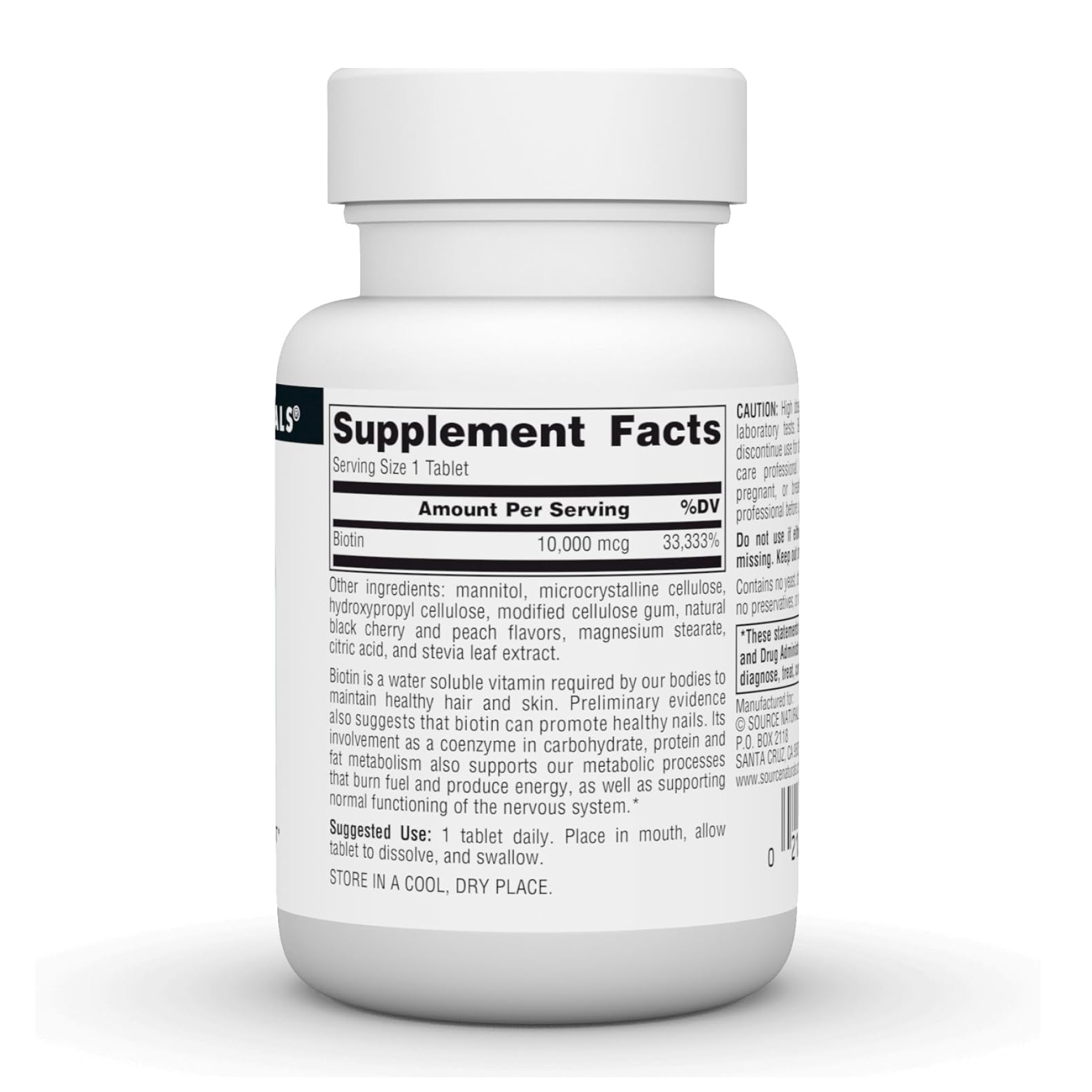 Biotin Fast Melt 10000 mcg - 60 tabs - Зображення 2