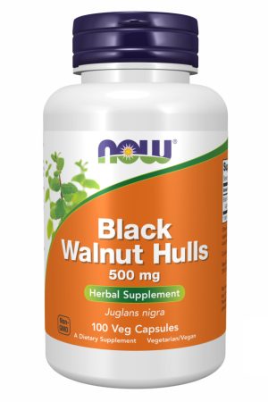 Black Walnut Hulls 500 mg - 100 vcaps