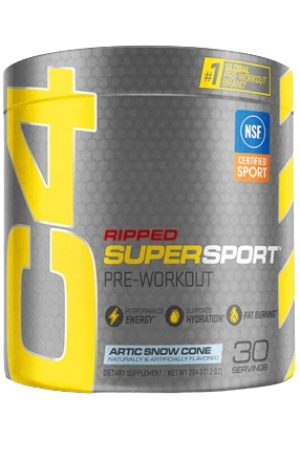 C4 Pre Workout Super Sport - 204g Arctic Snow Cone