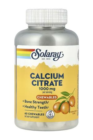 Calcium Citrate 1000mg - 60 chewables