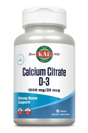 Calcium Citrate D3 1000mg - 90 tabs