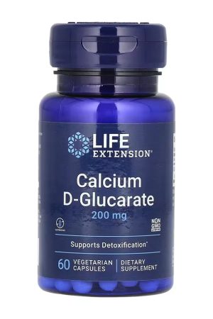Calcium D-Glucarate 200mg - 60 vcaps