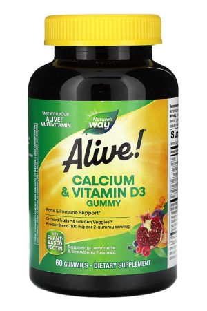 Calcium + D3 Gummy 60 ct (HFS)