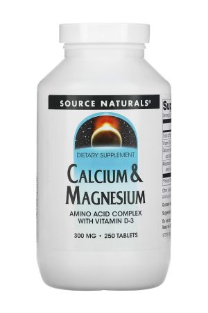 Calcium & Magnesium 300mg - 250 tabs