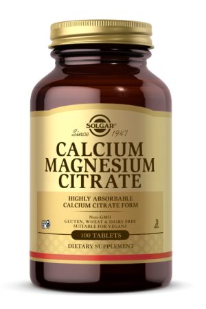 Calcium Magnesium Citrate - 100 tabs