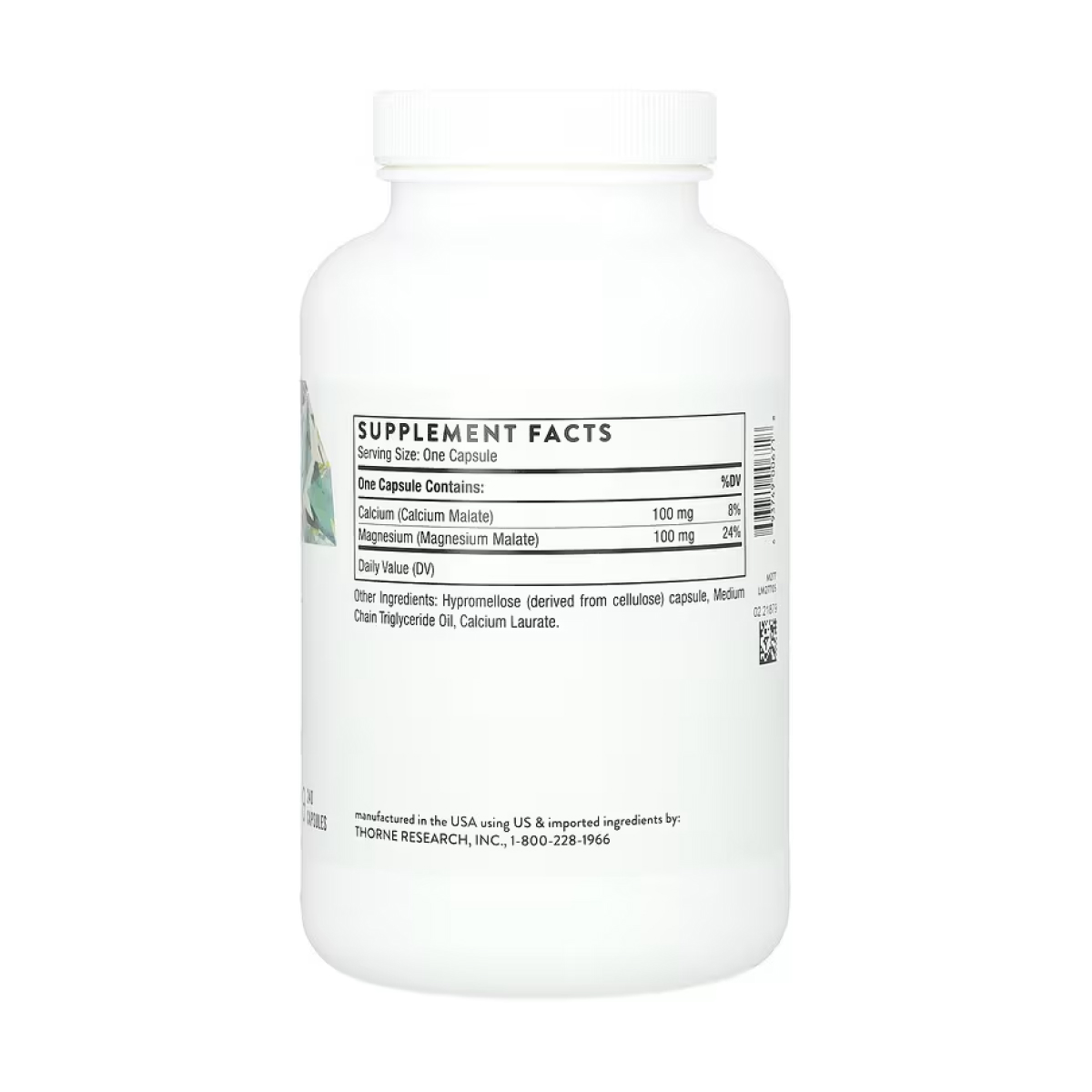 Calcium Magnesium Malate - 240 caps - Зображення 2