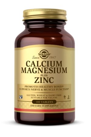 Calcium Magnesium Plus Zinc - 100 tabs (ΠΠΎΡΠΊΠΎΠ΄ΠΆΠ΅Π½Π° Π΅ΡΠΈΠΊΠ΅ΡΠΊΠ°)