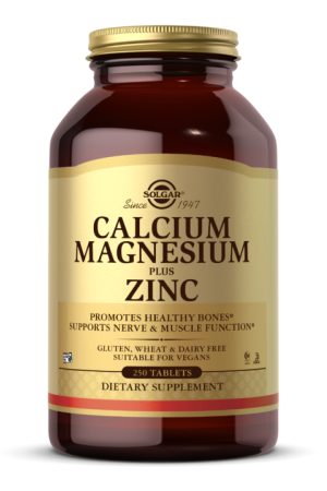 Calcium Magnesium Plus Zinc - 250 tabs
