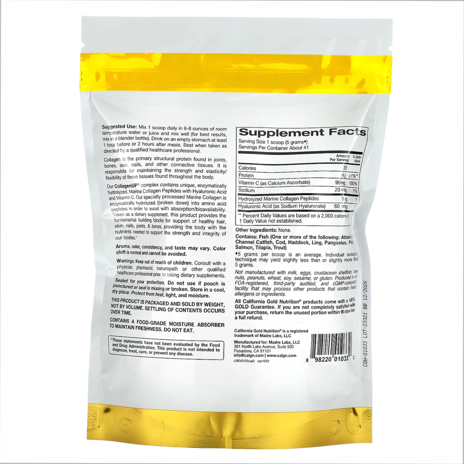 Collagen UP - 206g - Зображення 2