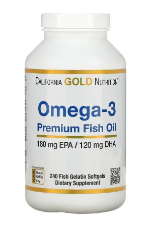Omega-3 Premium Fish Oil 180mg - 240 softgels