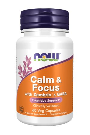 Calm & Focus with Zembrin® & GABA - 60 vcaps