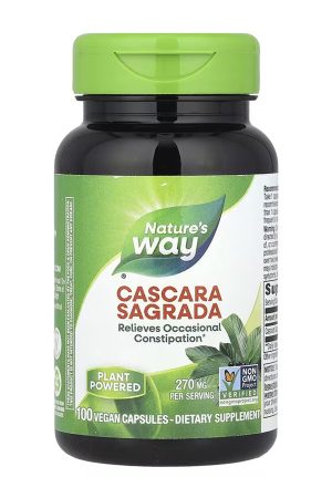 Cascara Sagrada - 100 vcaps