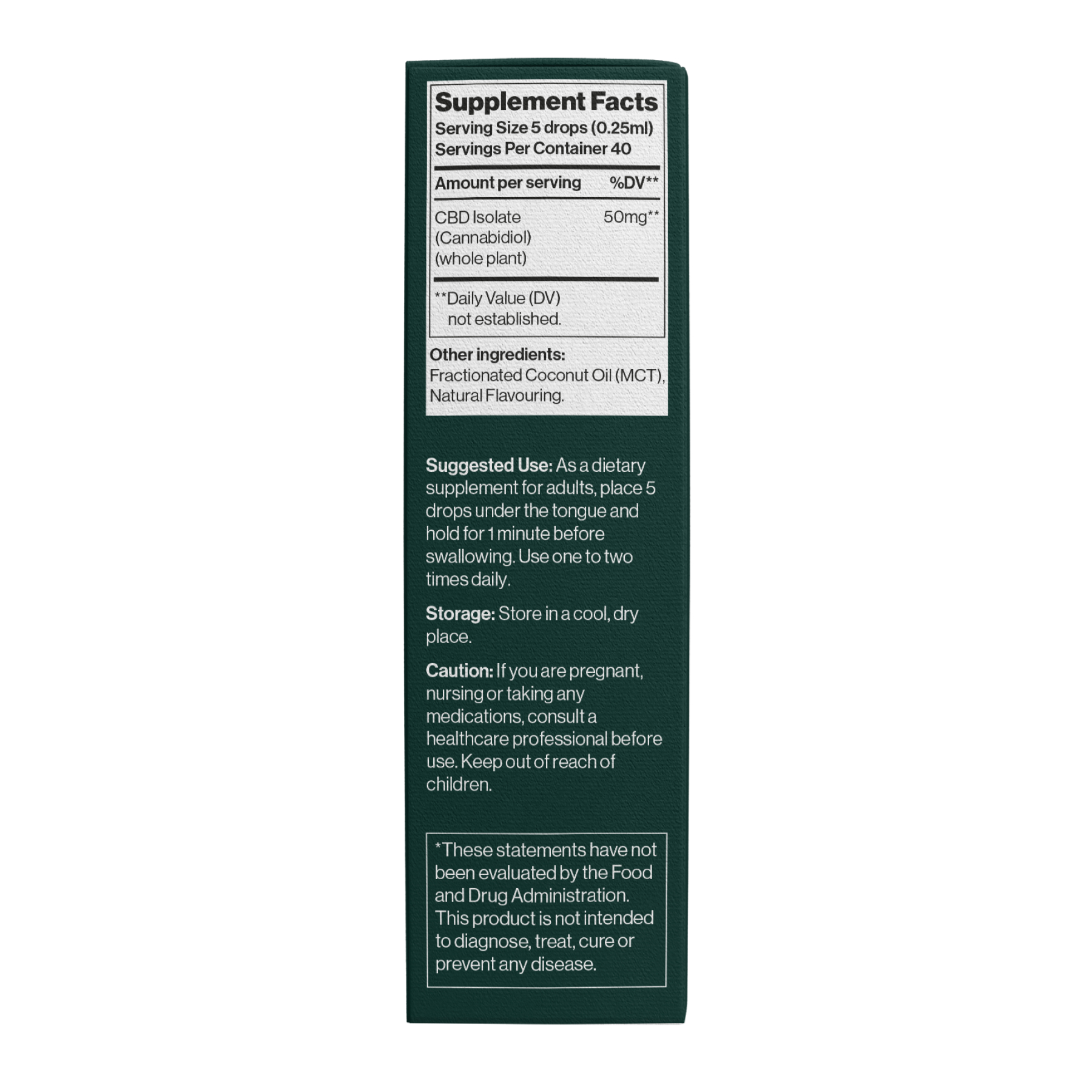 CBD Oil Isolate 2000 mg Orange - 10 ml - Зображення 3
