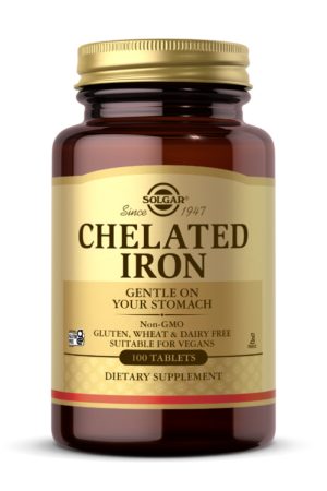 Chelated Iron - 100 tabs