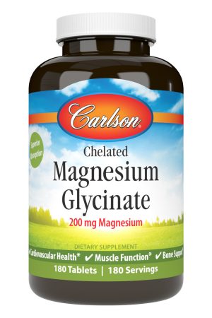 Chelated Magnesium Glycinate - 180 tabs