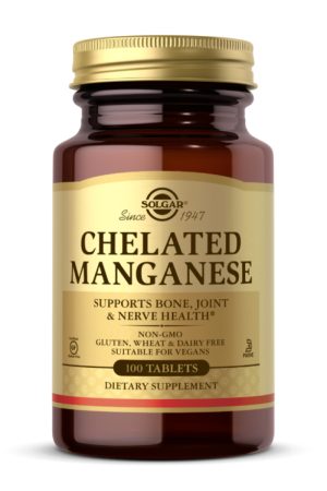 Chelated Manganese - 100 tabs