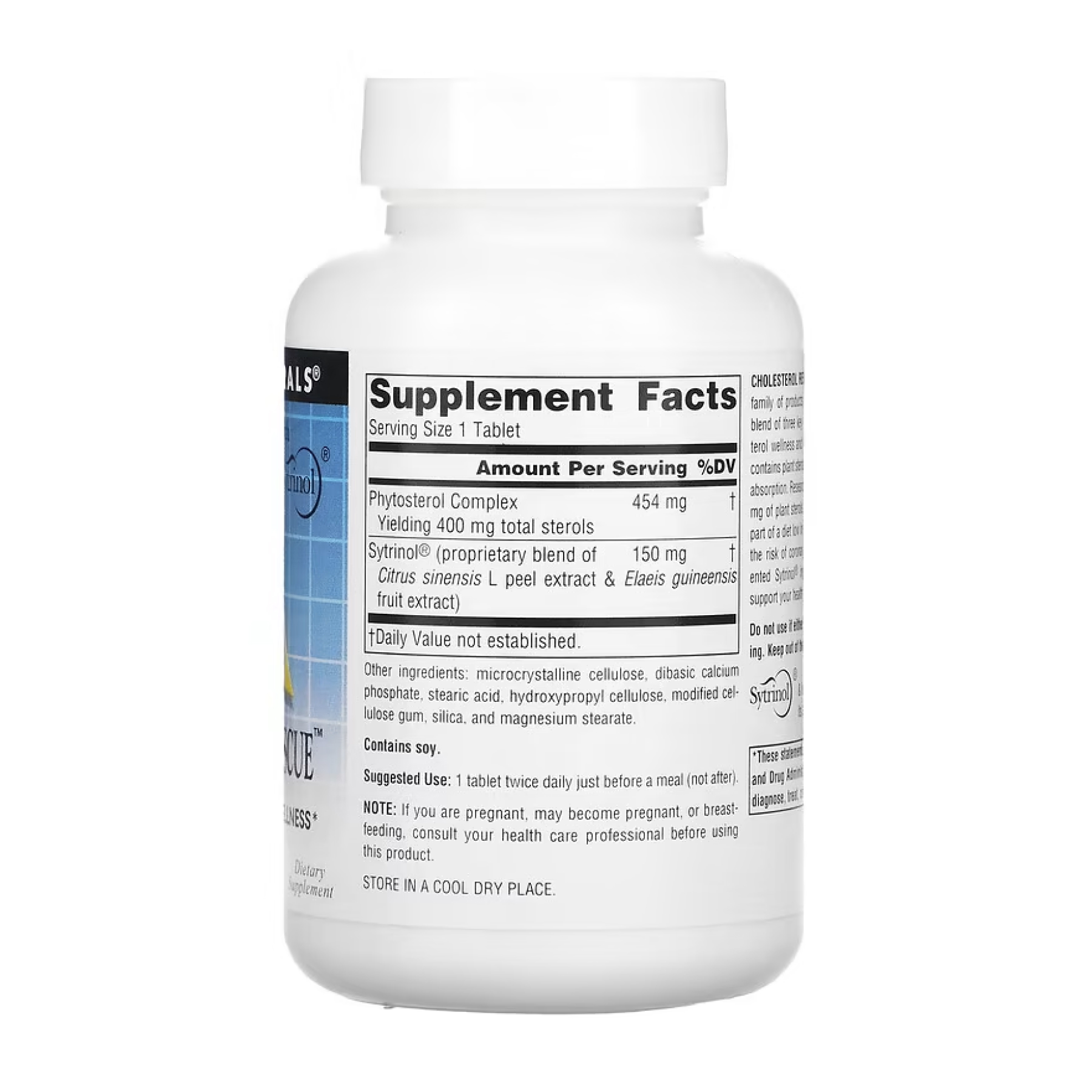 Cholesterol Rescue™ 604 mg - 60 tabs - Зображення 2