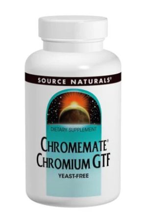 ChromeMate® Chromium GTF 200mcg Yeast Free - 120 tabs