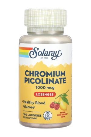Chromium Picolinate 1000mcg - 100 lozenges Lemon-Raspberry