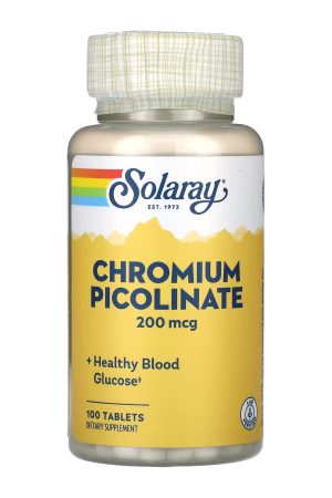 Chromium Picolinate 200mcg - 100 tabs