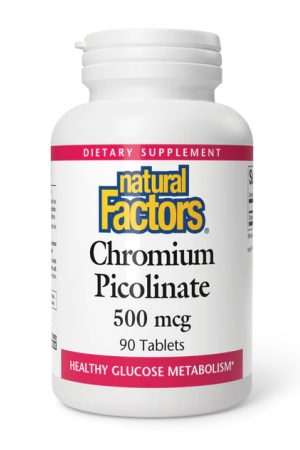 Chromium Picolinate 500mcg - 90 tabs