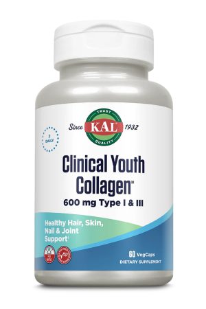 Clinical Youth Collagen I&III 600mg - 60 vcaps