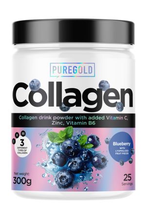 Collagen - 300g Blueberry ith Blueberry pieces
