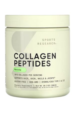 Collagen Peptides Organic Matcha - 288g Green Tea