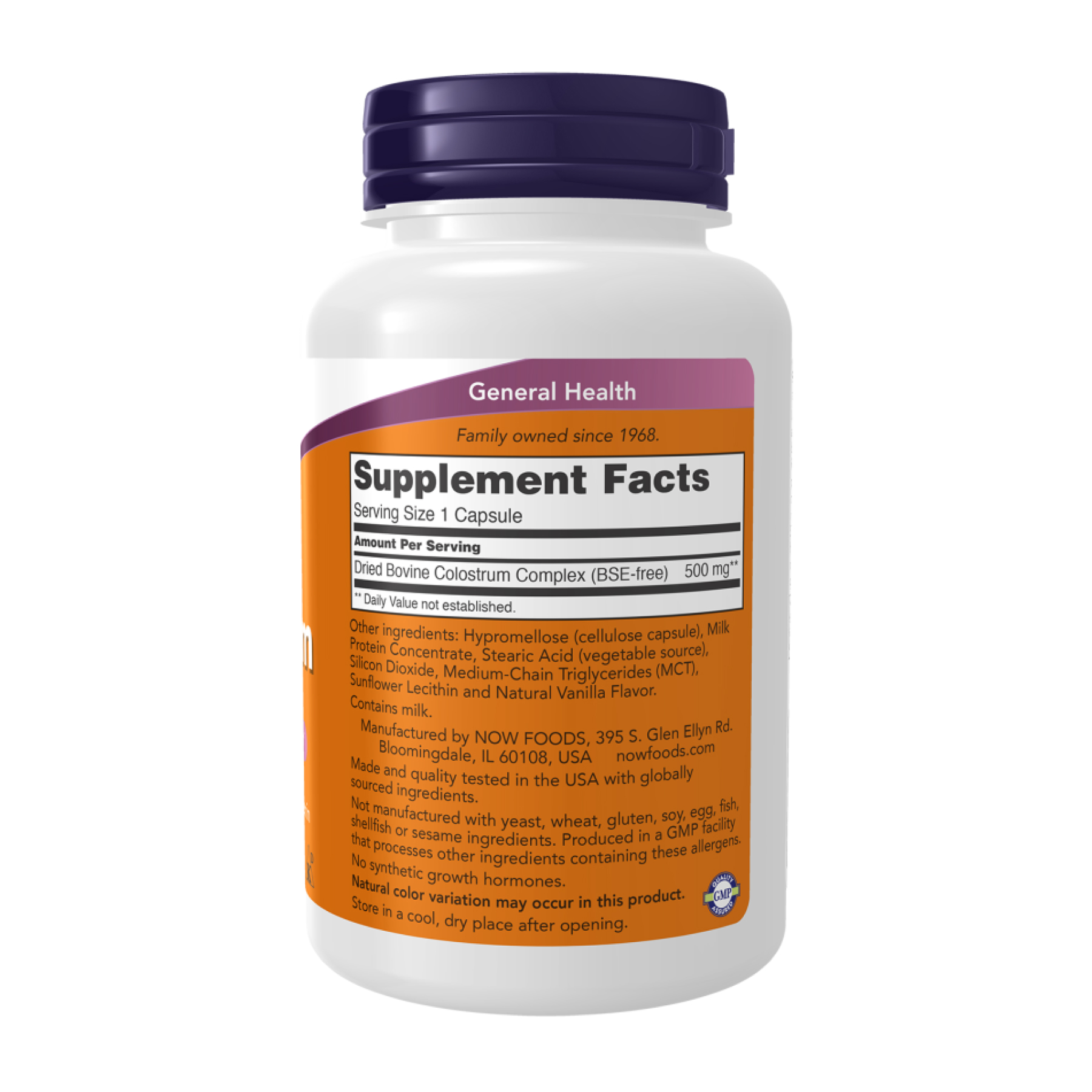 Colostrum 500mg - 120 vcaps - Зображення 2