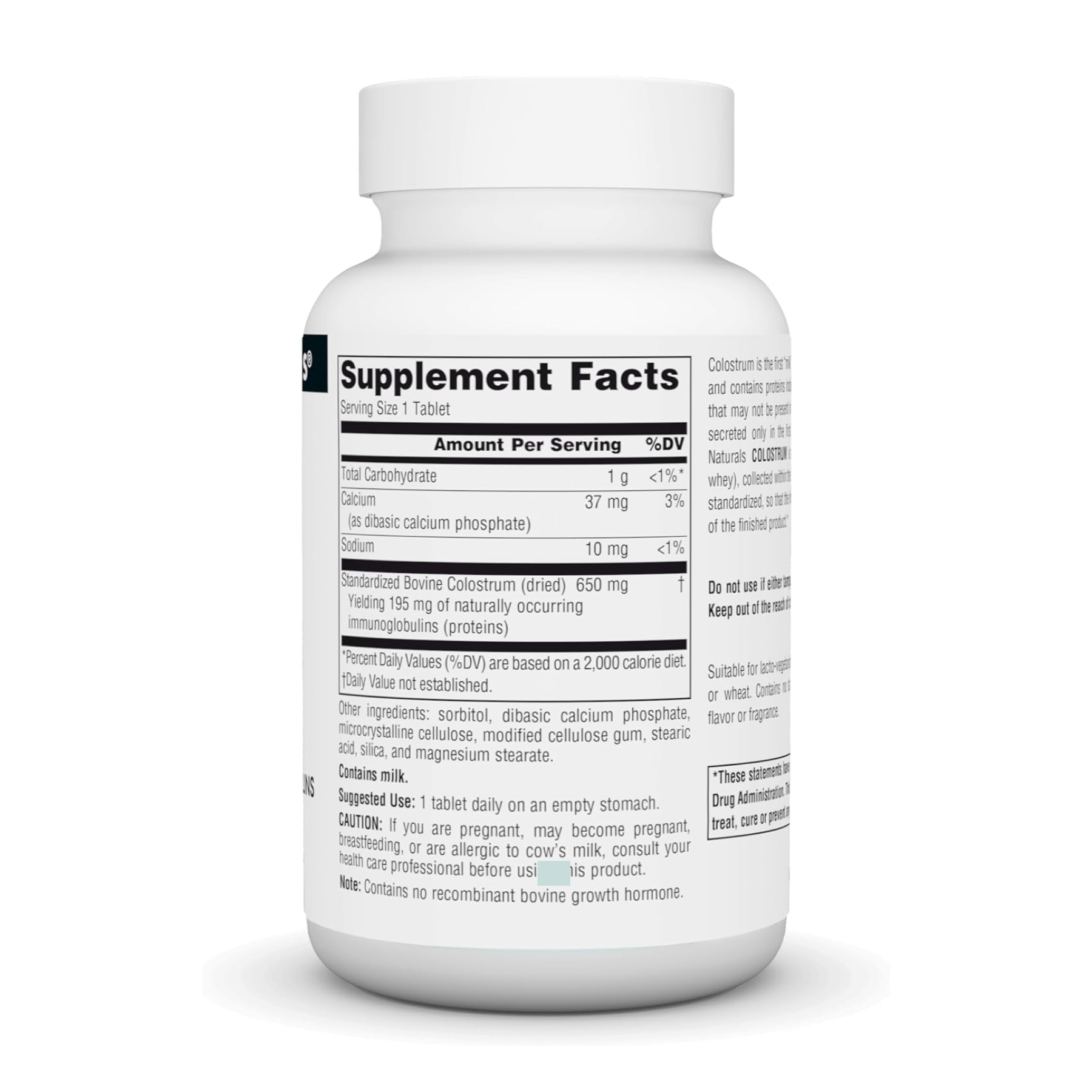 Colostrum 650 mg - 30 tabs - Зображення 2