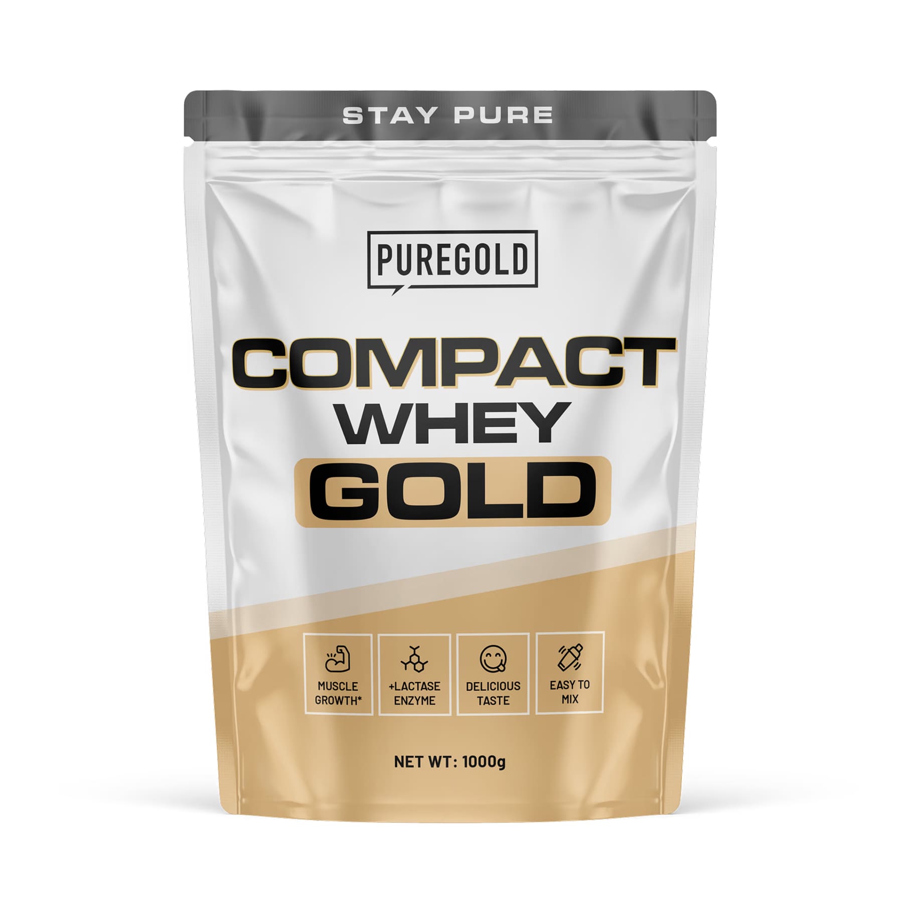 Compact Whey Gold - 1000g Chocolate Biscuit