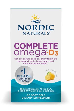 Complete Omega-D3 - 60 softgels