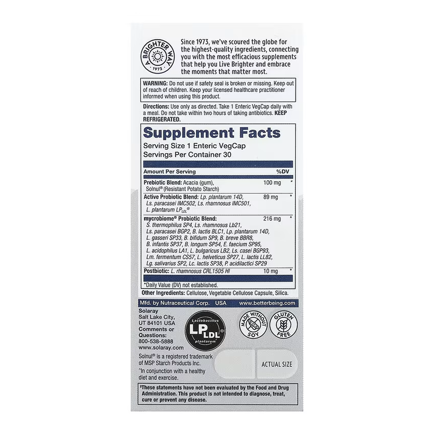 Complete Probiotic Active - 30 vcaps - Зображення 2