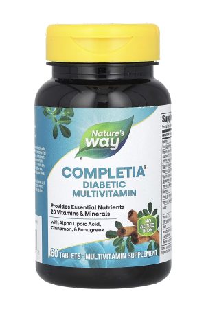 Completia Diabetic (Iron-Free) - 60 tabs