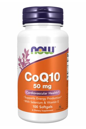 CoQ10 50mg + Vit E - 100 sgels